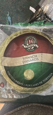 Spinach Tortilla Wraps