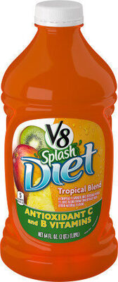 Splash diet tropical blend juice