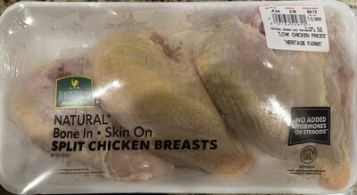 Split chicken breast