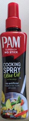 Spray pump olive oil cooking spray