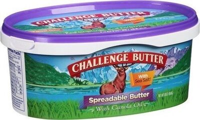 Spreadable Butter With Canola Oil