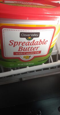 Spreadable Butter With Canola Oil