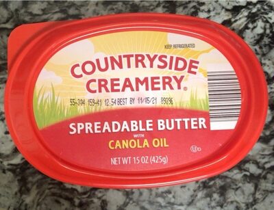 Spreadable Butter with Canola Oil