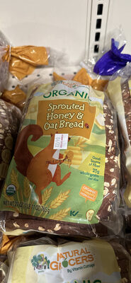 Sprouted Honey & Oat Bread