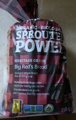Sprouted Organic Ancient Grains Big Red's Bread