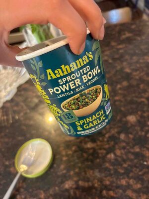 Sprouted Power Bowl Spinach & Garlic