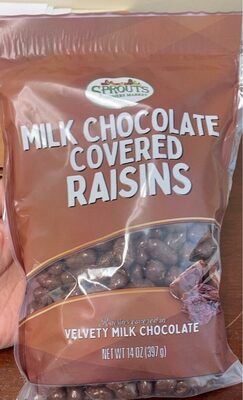 SPROUTS FARMERS MARKET MILK CHOCOLATE RAISINS RAIS