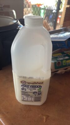 Spudshed Full Cream Fresh Milk