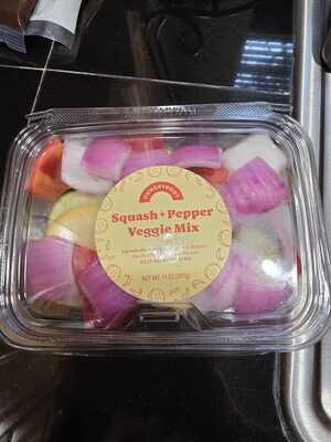 Squash And Pepper Veggie Mix