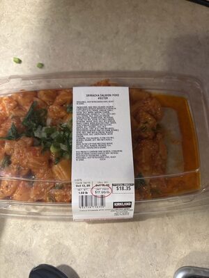 Sriracha Salmon Poke