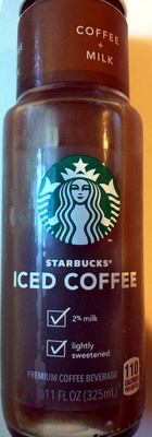 Starbucks Medium Roast Latin American Blend Iced Coffee 11 Fluid Ounce Glass Bottle