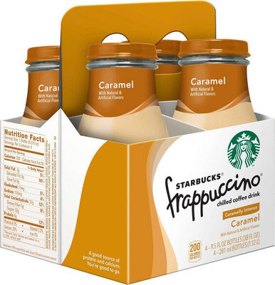 Starbucksfrappuccinocaramelchilledcoffeedrink