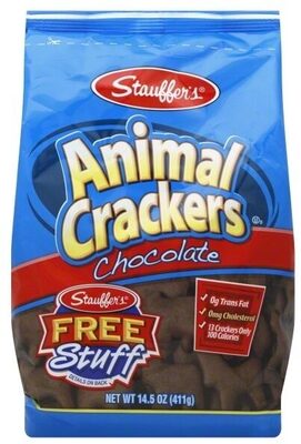 Stauffer's, animal crackers, chocolate