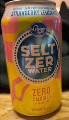 Stawberry lemonade seltzer water