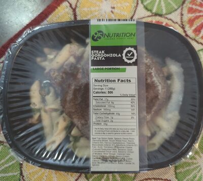 Steak Gorgonzola Pasta