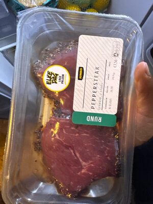Steak met peperkorst Rundvleesbereiding