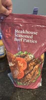 Steakhouse Seasoned Beef Patties