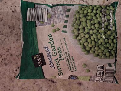 Steamed Sweet Garden Peas