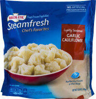 Steamfresh lightly seasoned garlic cauliflower