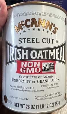 Steel Cut Irish Oatmeal