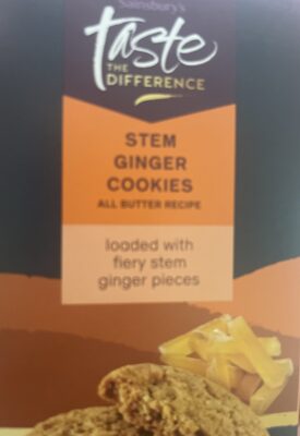 Stem Ginger Cookies Taste the Difference