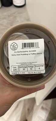 Sticky Date Pudding w/ Toffee Sauce