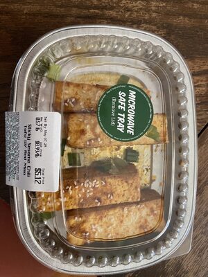 Sticky Sesame Chili Tofu With Red Miso