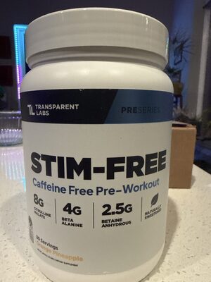 Stim-free Pre-workout