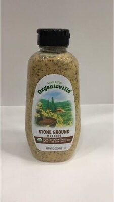 Stone ground organic mustard
