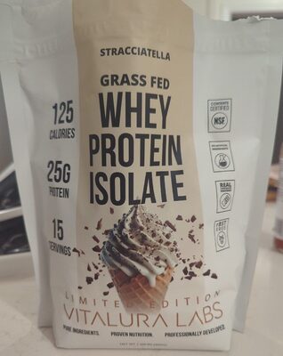 Stracciatella Grass Fed Whey Protein
