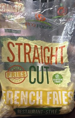 Straight Cut French Fries Restaurant-Style