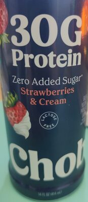 Strawberries & Cream Yogurt Protein Drink