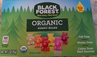 Strawberry, Apple, Orange, Lemon, Pineapple, Cherry Flavored Gummy Bears, Strawberry, Apple, Orange, Lemon, Pineapple, Cherry