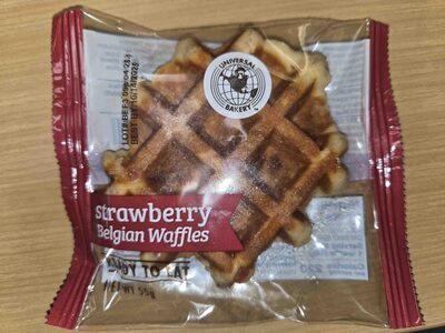 Strawberry Belgium Waffle