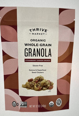 Strawberry Cashew Crunch Granola