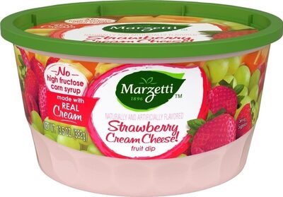 Strawberry cream cheese fruit dip