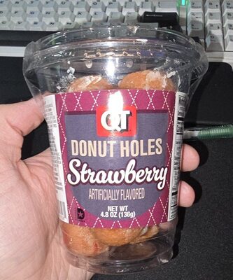 Strawberry Donut Holes