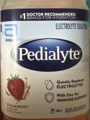 Strawberry electrolyte solution ready-to-drink