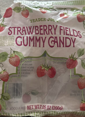Strawberry Fields Gummy Candy
