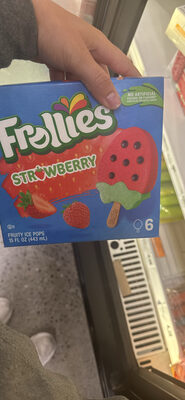 Strawberry Fruity Ice Pops