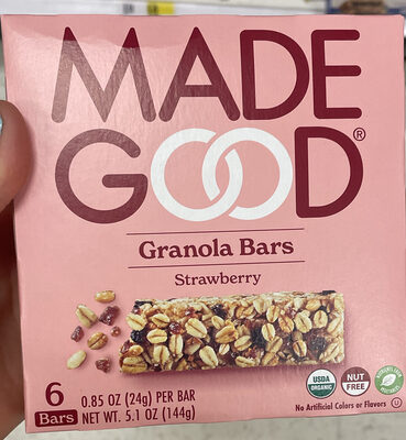 Strawberry Granola Bars