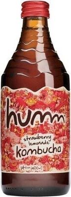 Strawberry lemonade kombucha