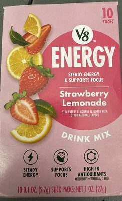 Strawberry Lemonade powdered drink additive
