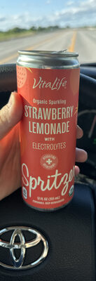 Strawberry Lemonade Spritzer