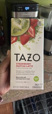 Strawberry Matcha Latte