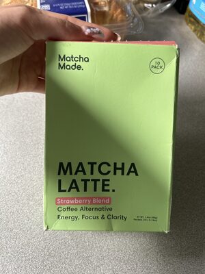 Strawberry Matcha Latte