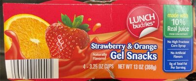 Strawberry & Orange Gel Snacks