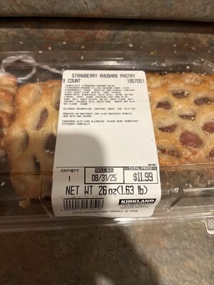 Strawberry Rhubarb Pastry