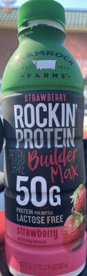 Strawberry rock and protein protein shake builder max