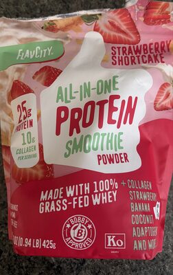Strawberry shortcake All in one protein smoothie powder